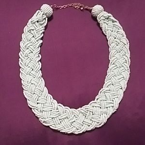 Mint Green Beaded Necklace Charming Charlie